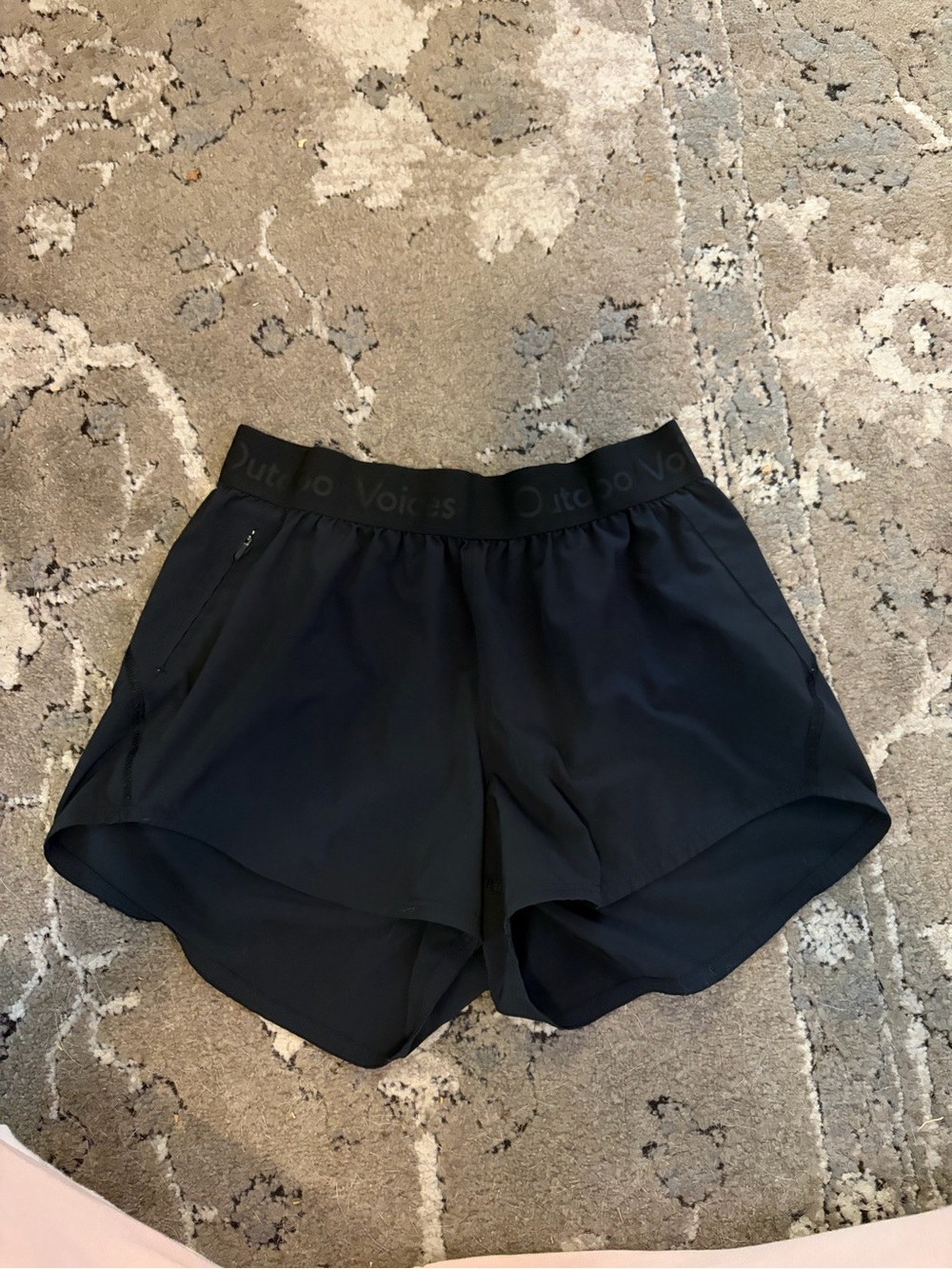 Outdoor Voices Black Women's Athletic Shorts